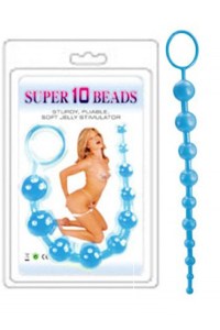 Super 10 Beads Blue CHARM00032- 6653-0